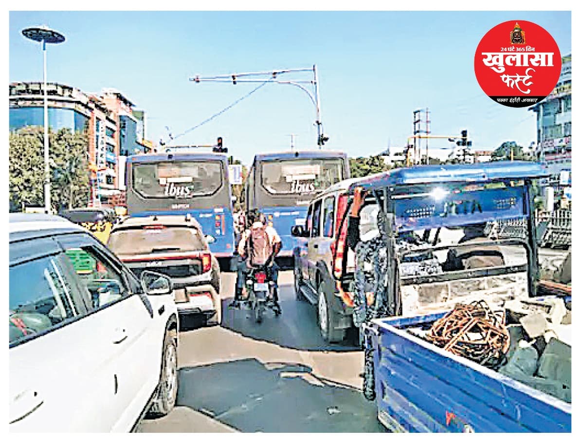 आईबसें मिक्सलेन में चलने से यात्रियों की परेशानी बढ़ी