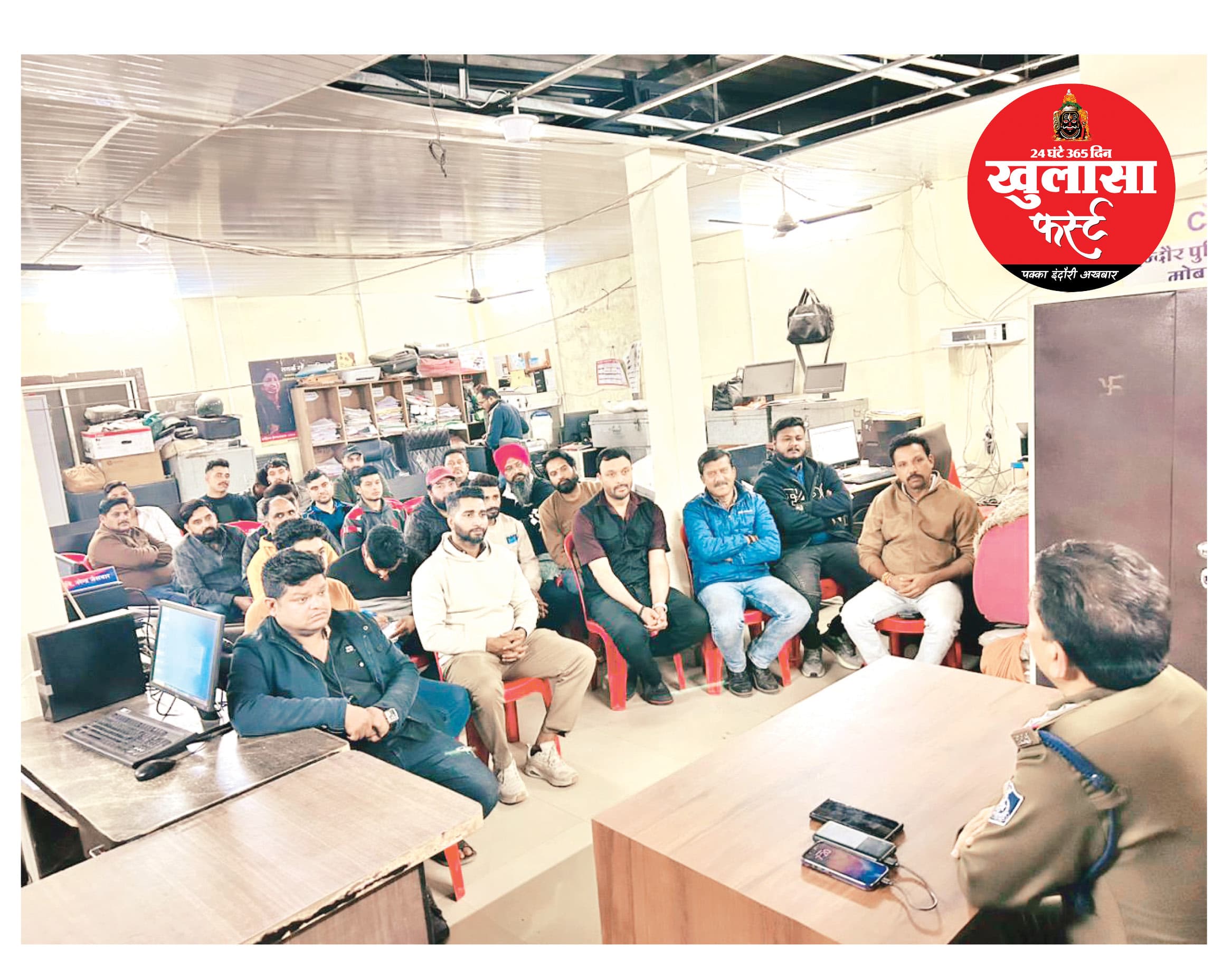 ढाबा और रेस्टोरेंट संचालकों को पुलिस ने दी चेतावनी
