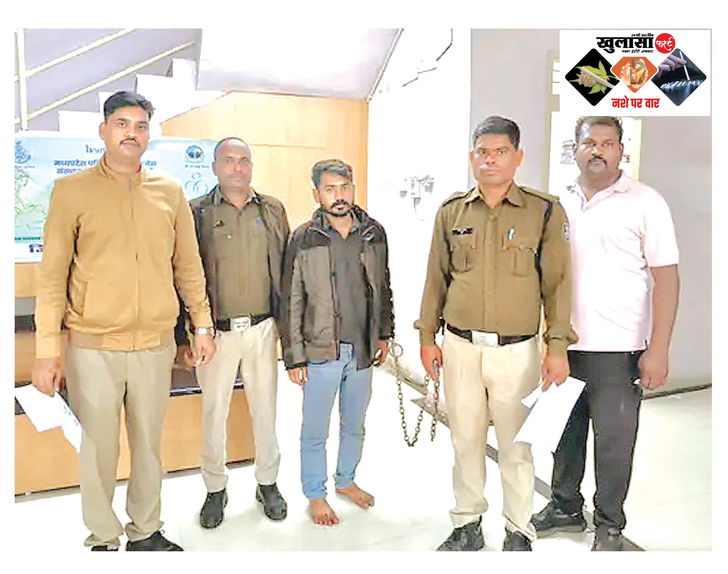 लाखों की एमडी ड्रग्स के साथ एक आरोपी गिरफ्तार