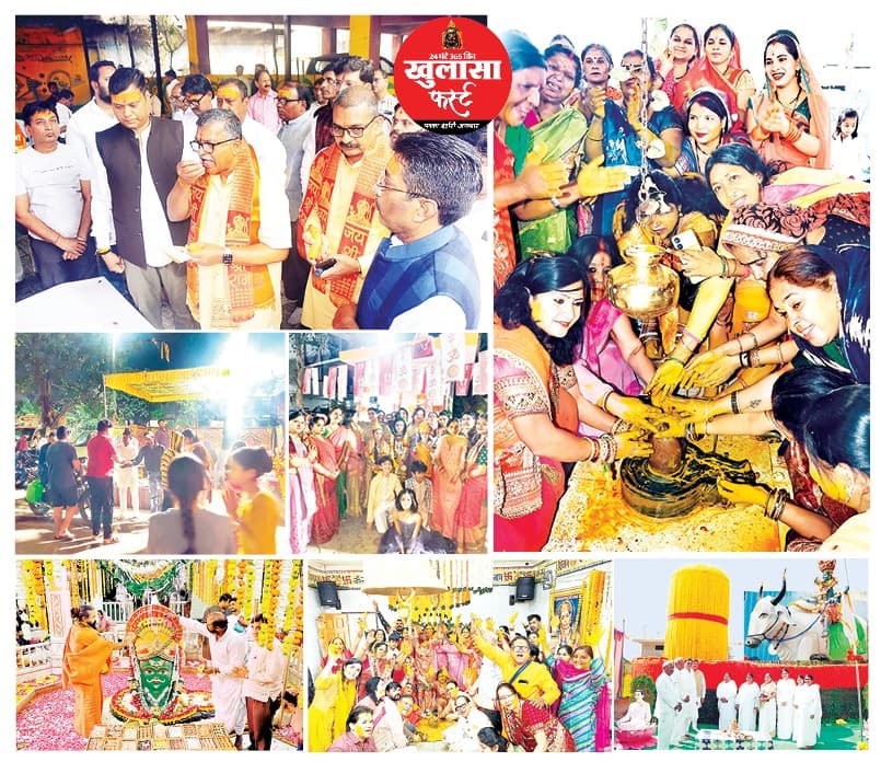 इंदौर प्रेस क्लब में मनी महाशिवरात्रि