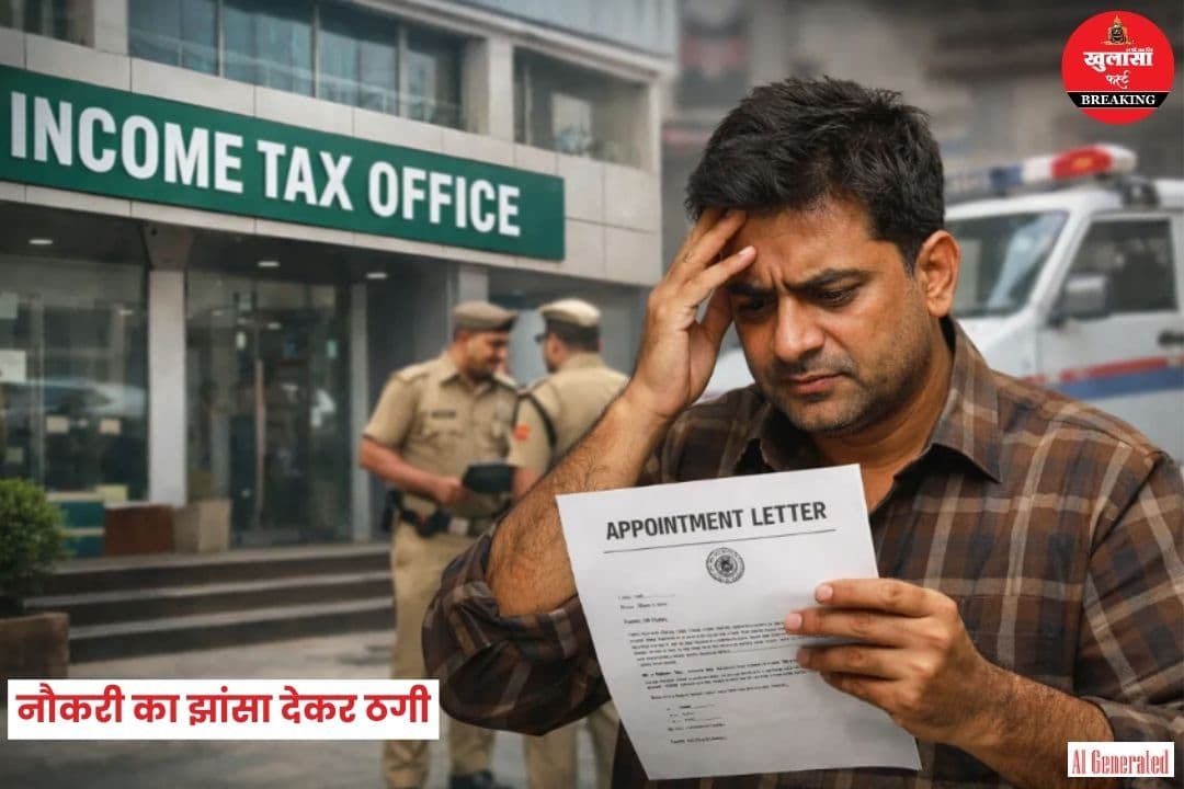 नौकरी का झांसा देकर 16 लाख की ठगी