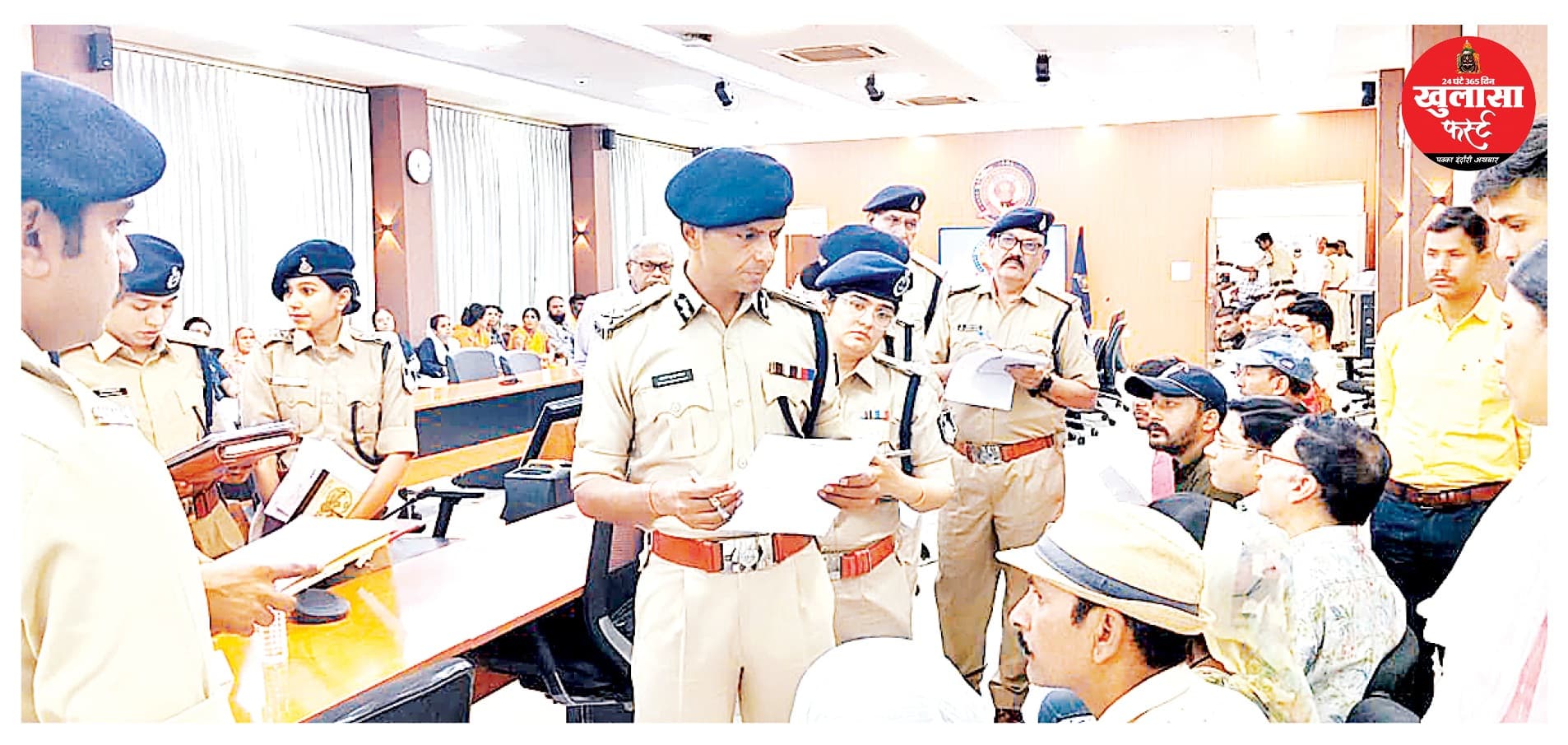 प्लॉट पर कब्जे का विवाद मध्यस्थता से सुलझा