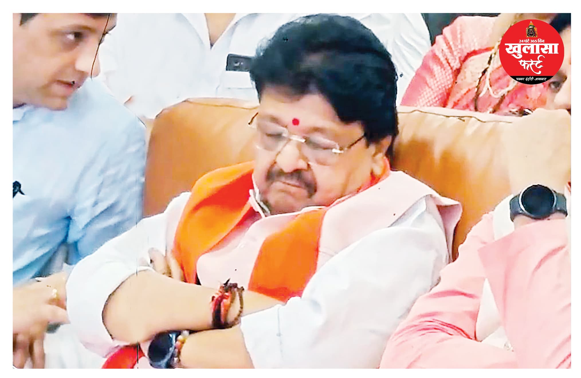 ‘मन की बात’ में मंत्री की झपकी