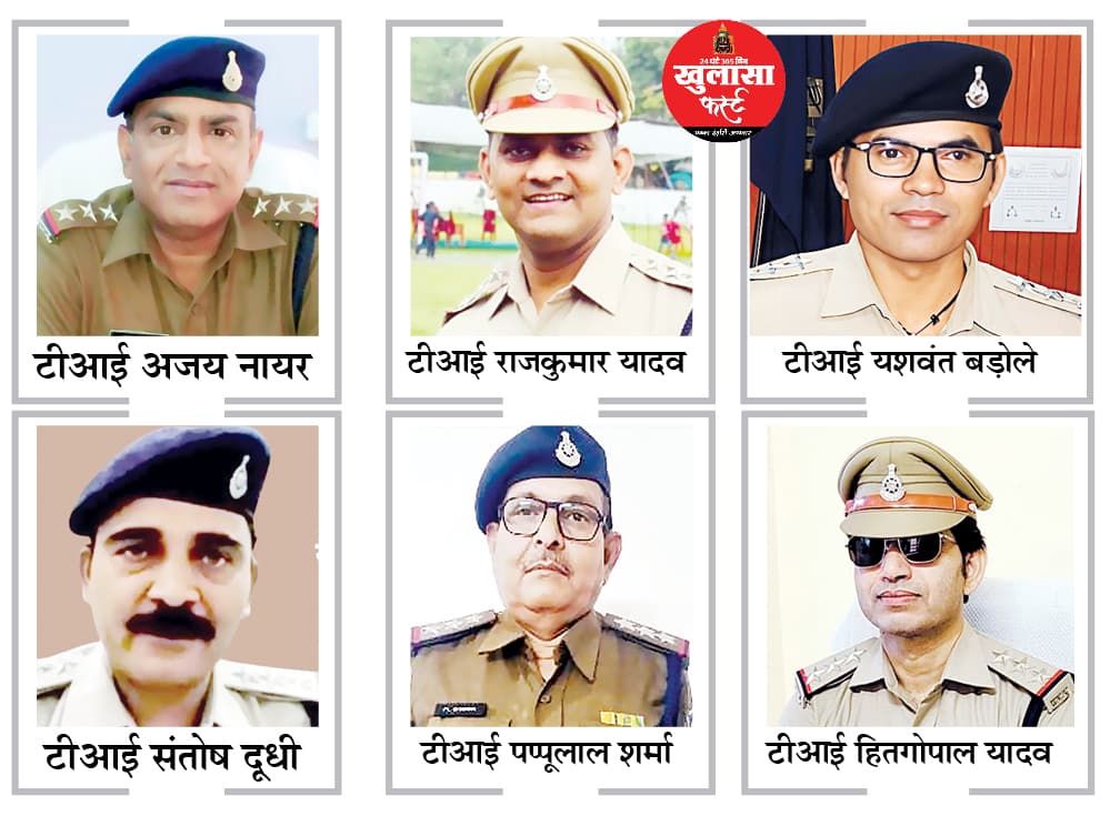 थानों में फेरबदल