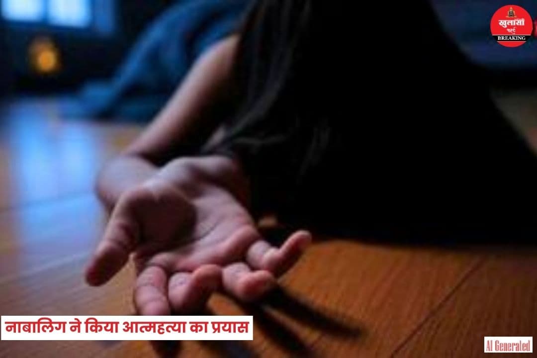 नाबालिग ने किया आत्महत्या का प्रयास