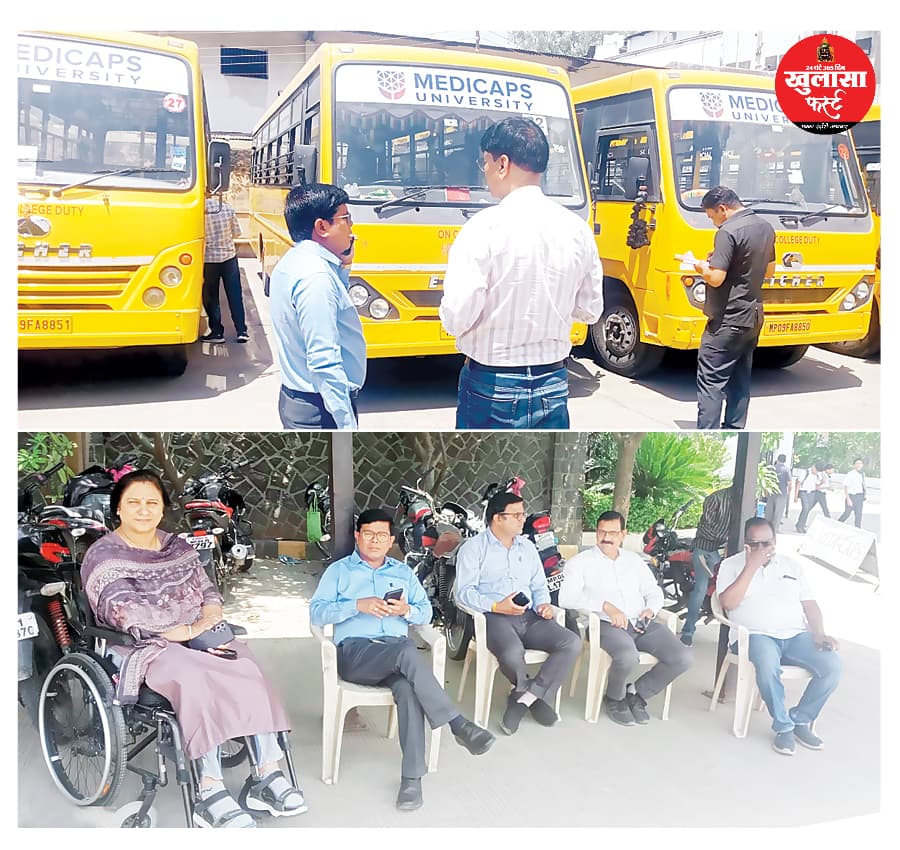 चार बसों का फिटनेस निरस्त