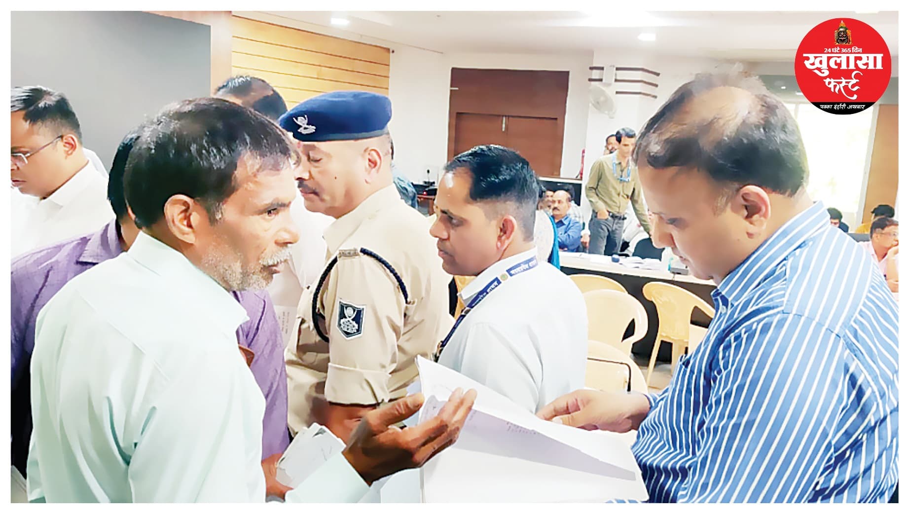 सरकारी जमीन पर डाका