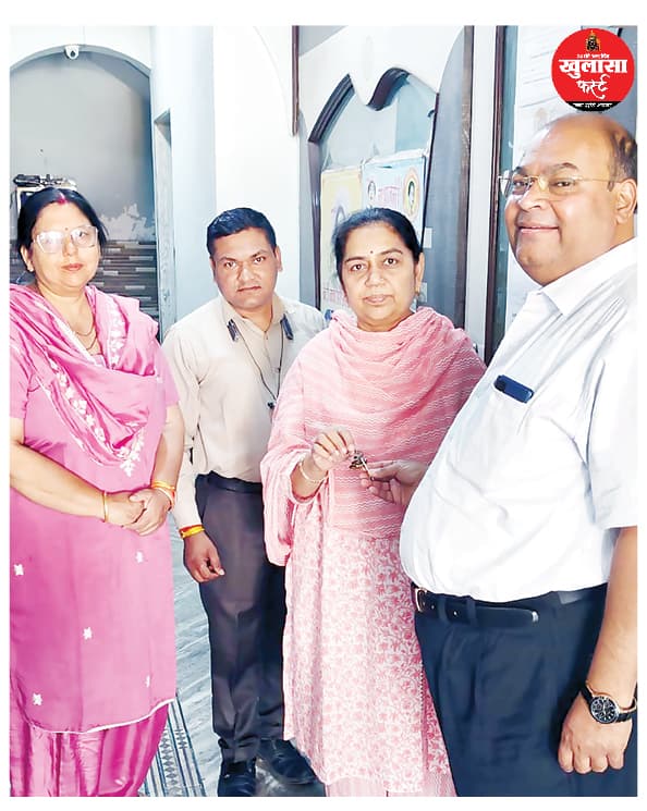 अल्ट्रा सोनोग्राफी मशीन कर दी गई सील