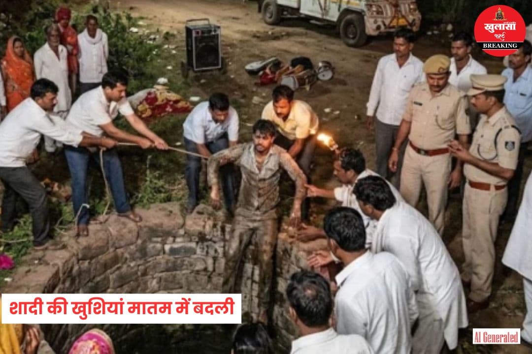 शादी की खुशियां मातम में बदली