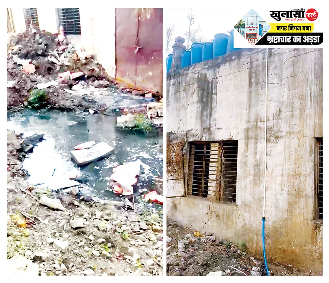चिमनबाग के दुकानदार अंधेरी रातों में कर रहे पानी की चोरी