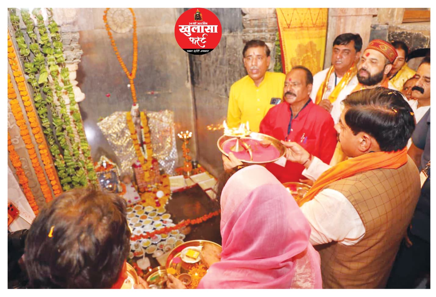 सीएम डॉ. मोहन यादव ने भोजशाला पहुंच किए मां के दर्शन, बोले