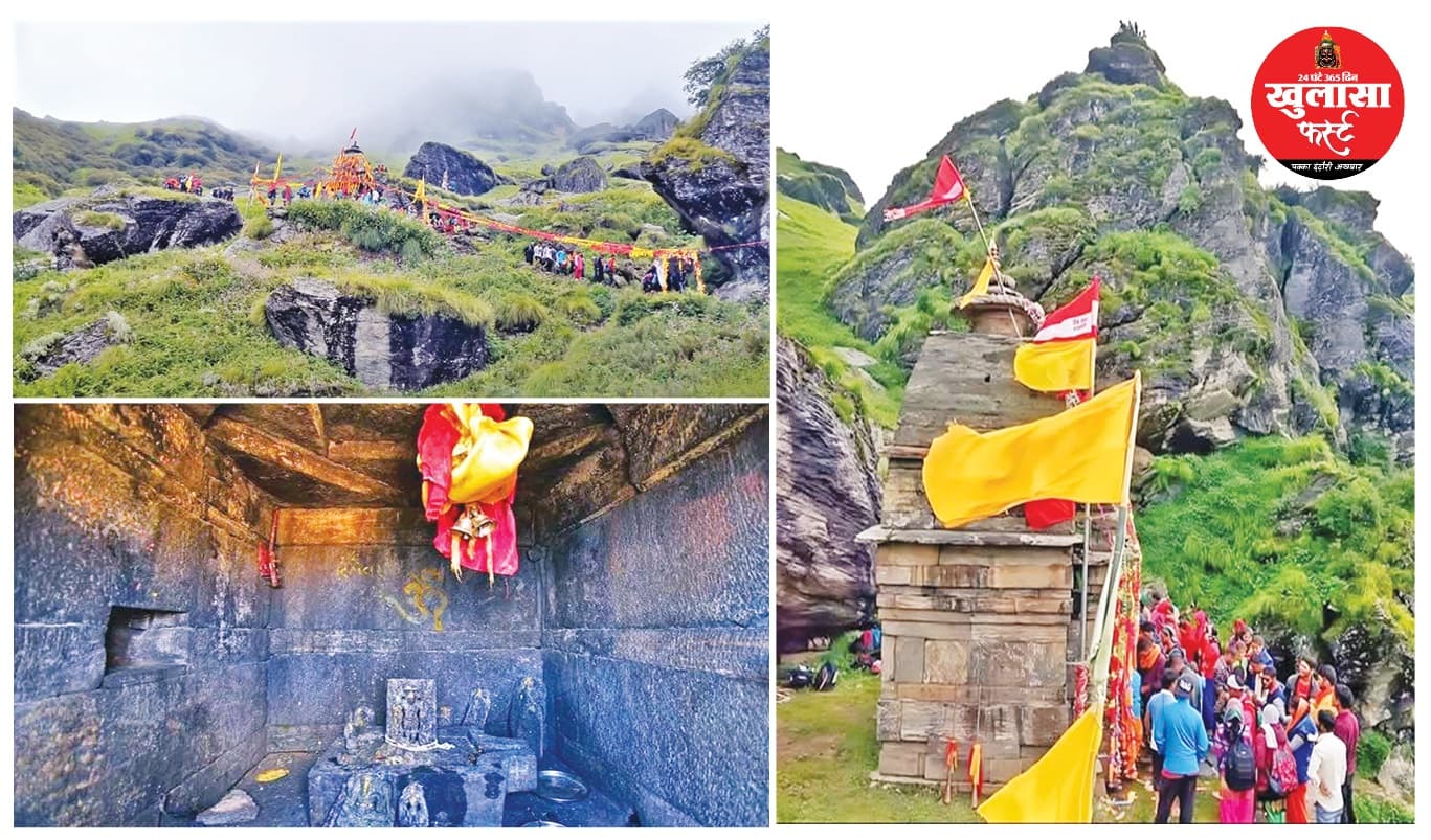 12 हजार फीट की ऊंचाई पर अनूठा मंदिर