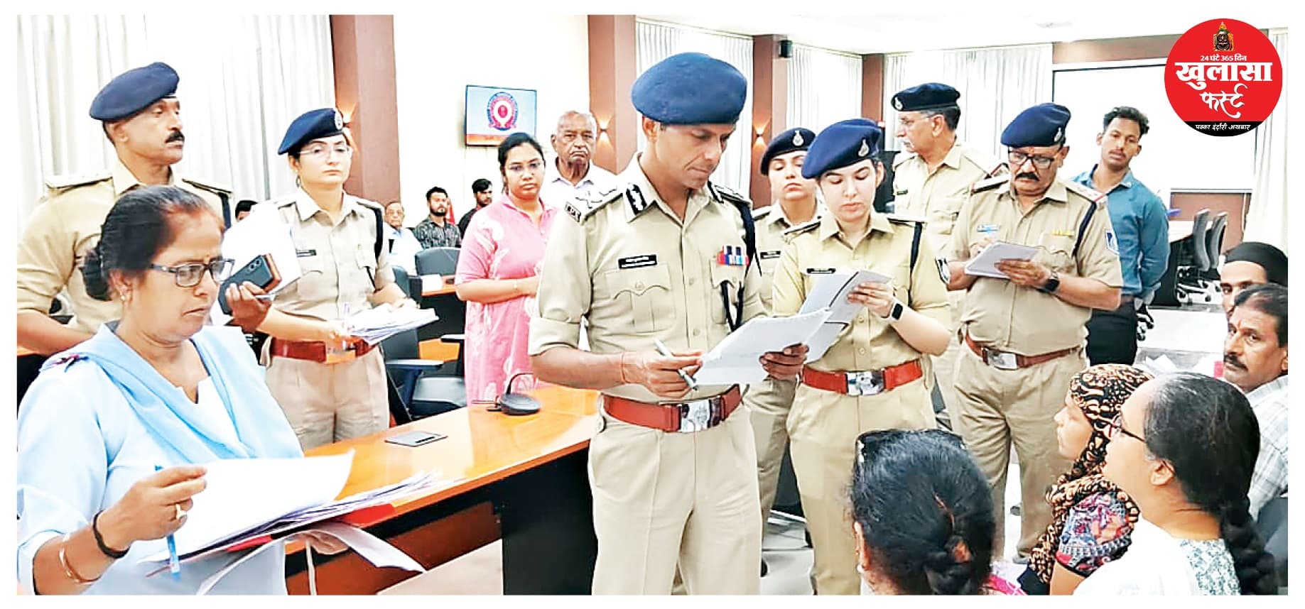 पुलिस कमिश्नर ने सुनी पीड़ितों की व्यथा
