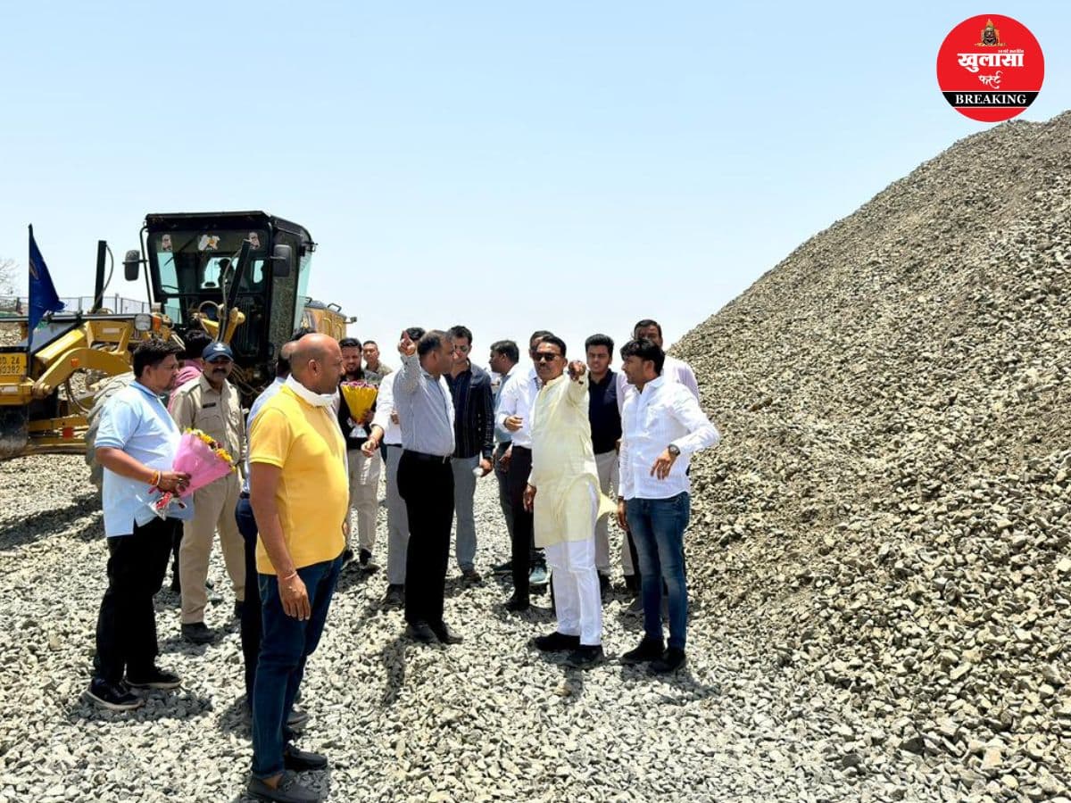 किन सड़कों का निरीक्षण करने पहुंचे मंत्री