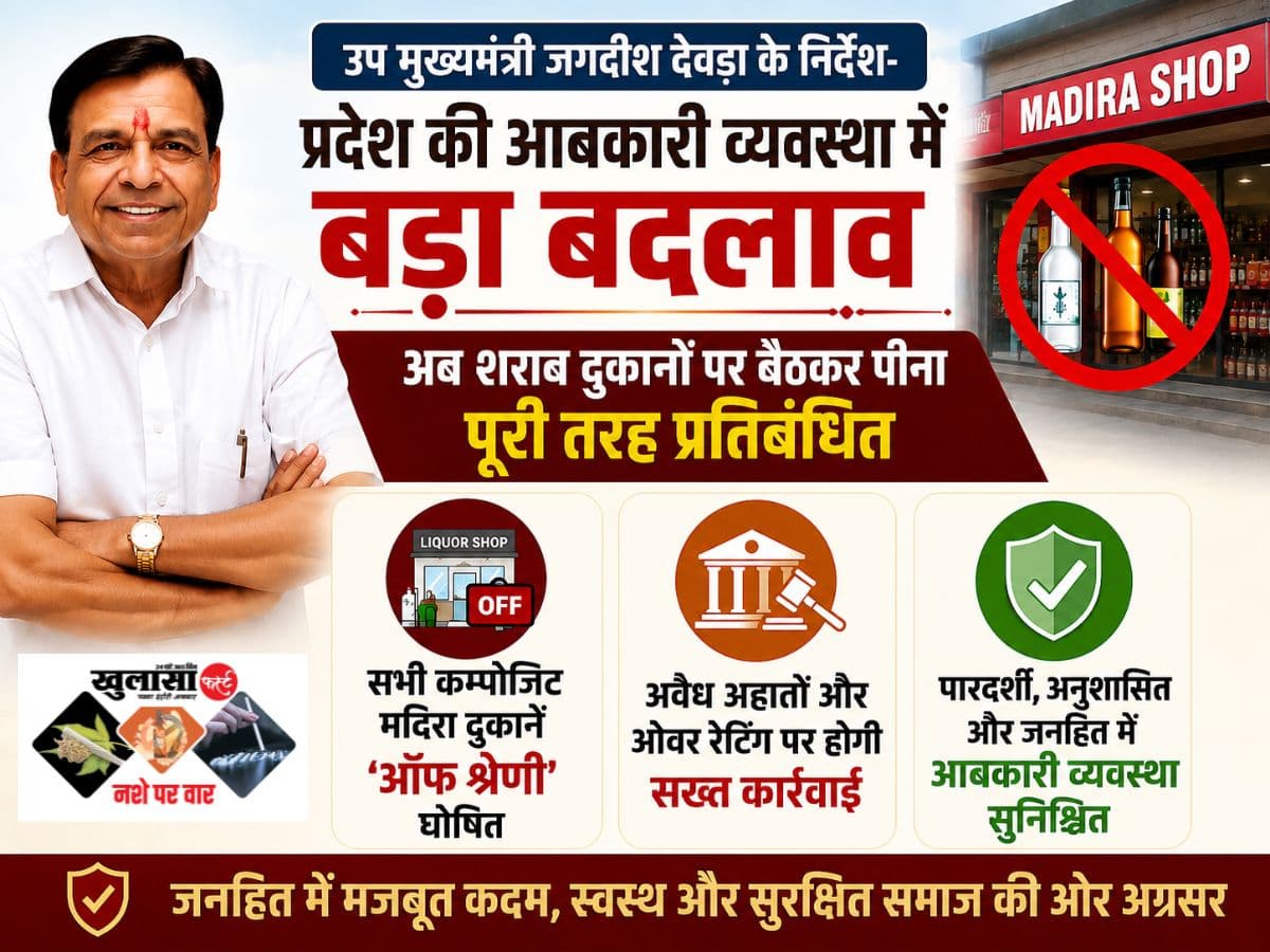 आबकारी व्यवस्था में अब यह बड़ा परिवर्तन