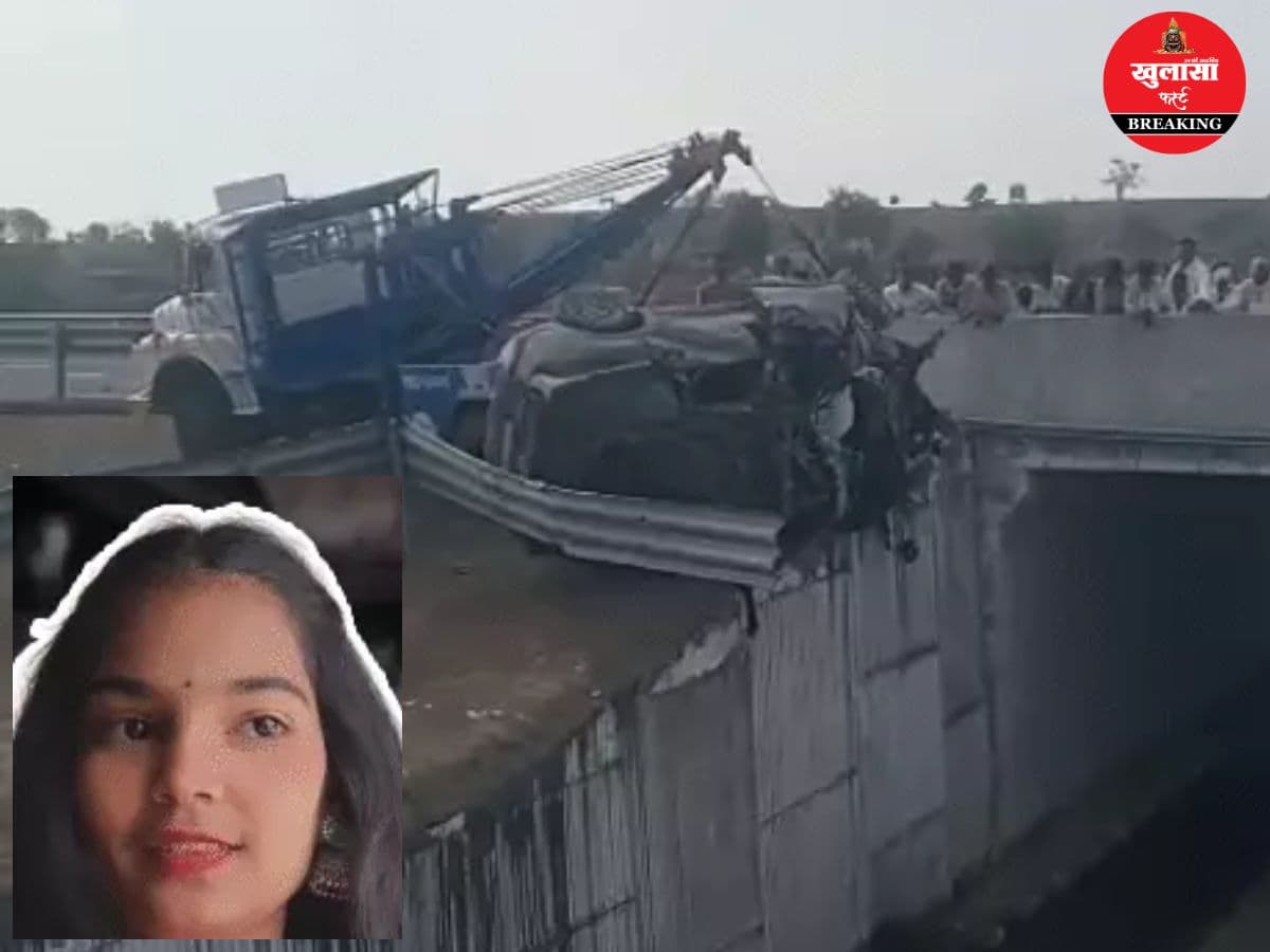 एक्सप्रेस-वे पर दर्दनाक हादसा