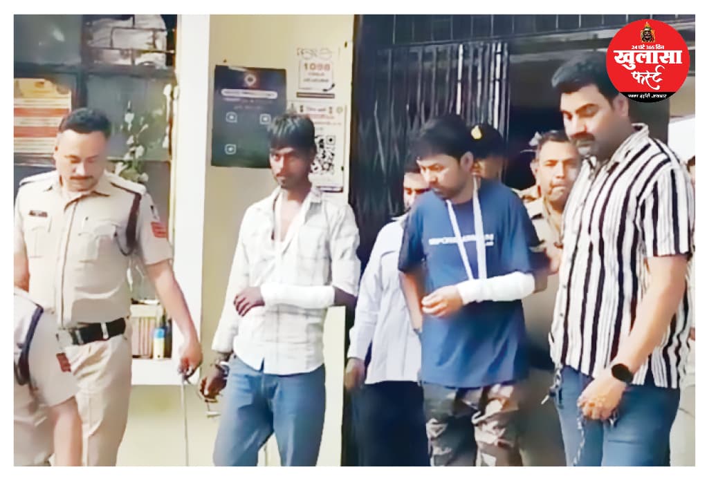 बर्थडे पार्टी में चाकूबाजी करने वाले तीन आरोपी हुए गिरफ्तार