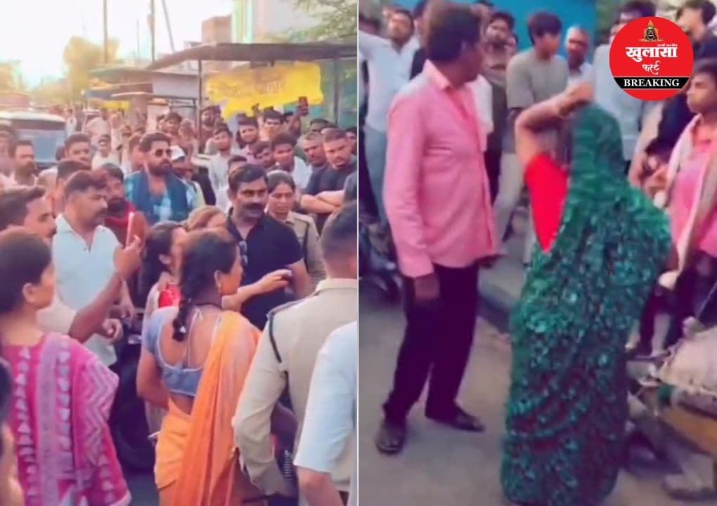 वीडियो देखिये, वाहन चेकिंग के दौरान पुलिस और युवक में विवाद