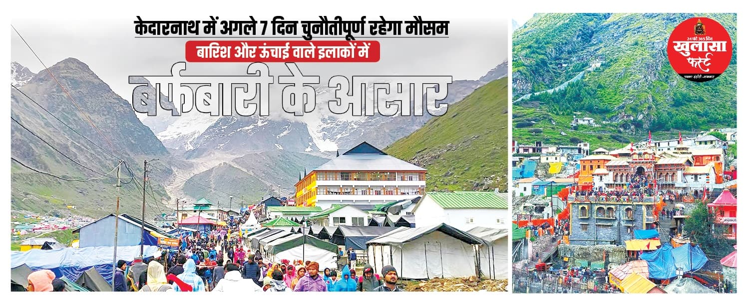 बर्फबारी के आसार