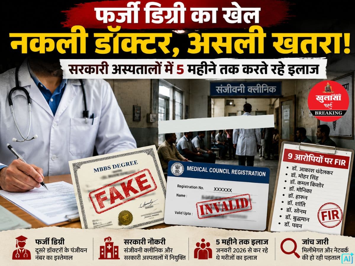 फर्जी डिग्री का खेल
