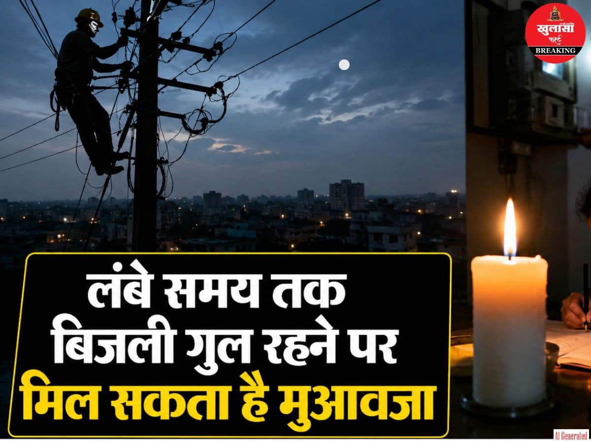 लंबे समय तक बिजली गुल रहने पर मिल सकता है मुआवजा