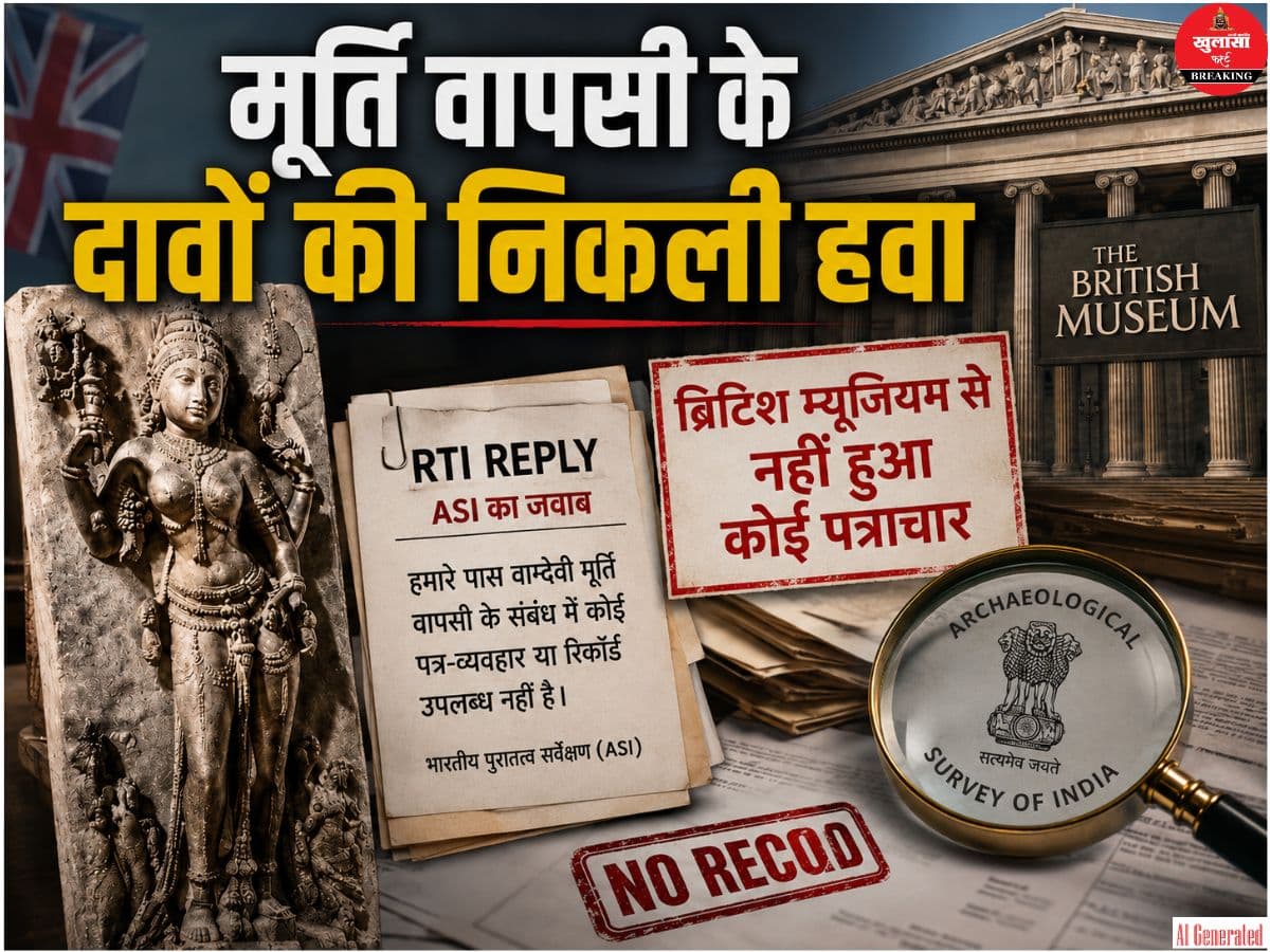 मूर्ति वापसी के दावों की निकली हवा