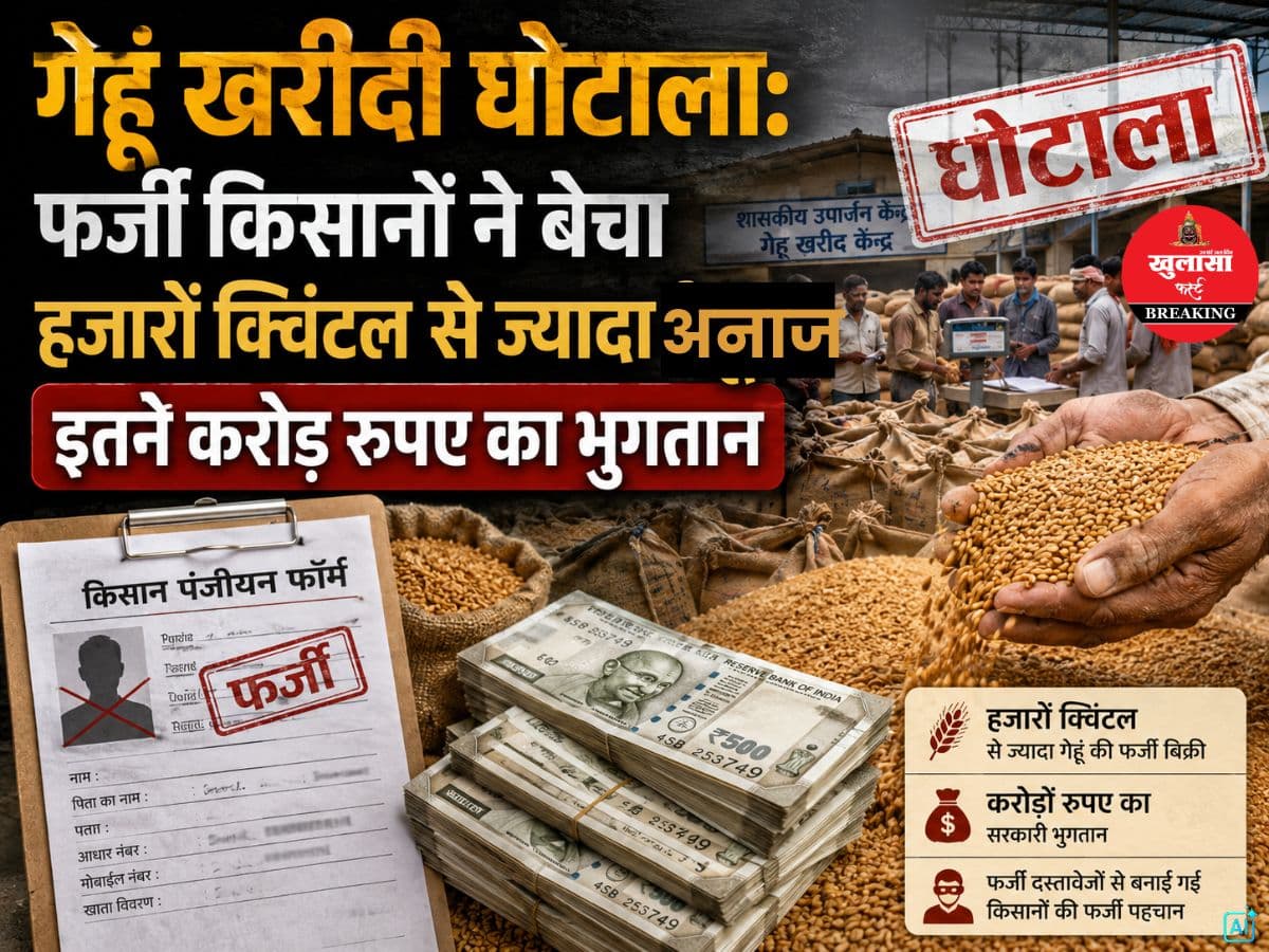 गेहूं खरीदी घोटाला