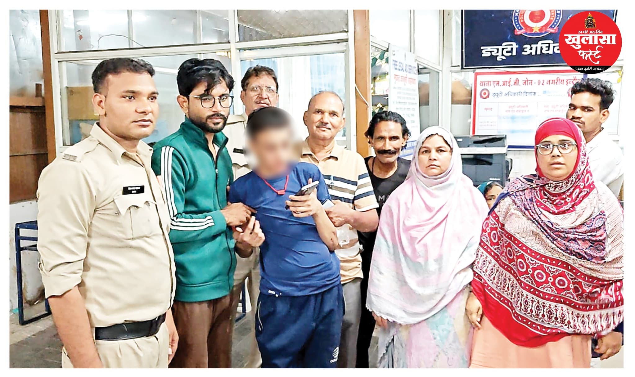 घर से लापता हुए मानसिक विक्षिप्त बच्चे के साथ नशेड़ी ने की हरकत