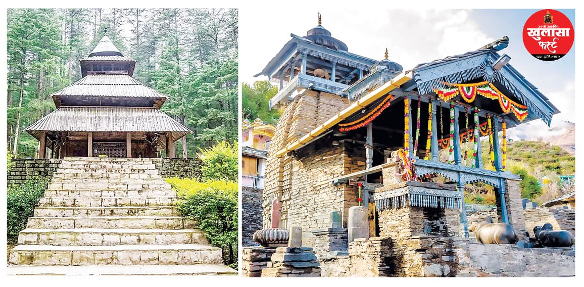 लाखामंडल के घने जंगलों में मंदिर