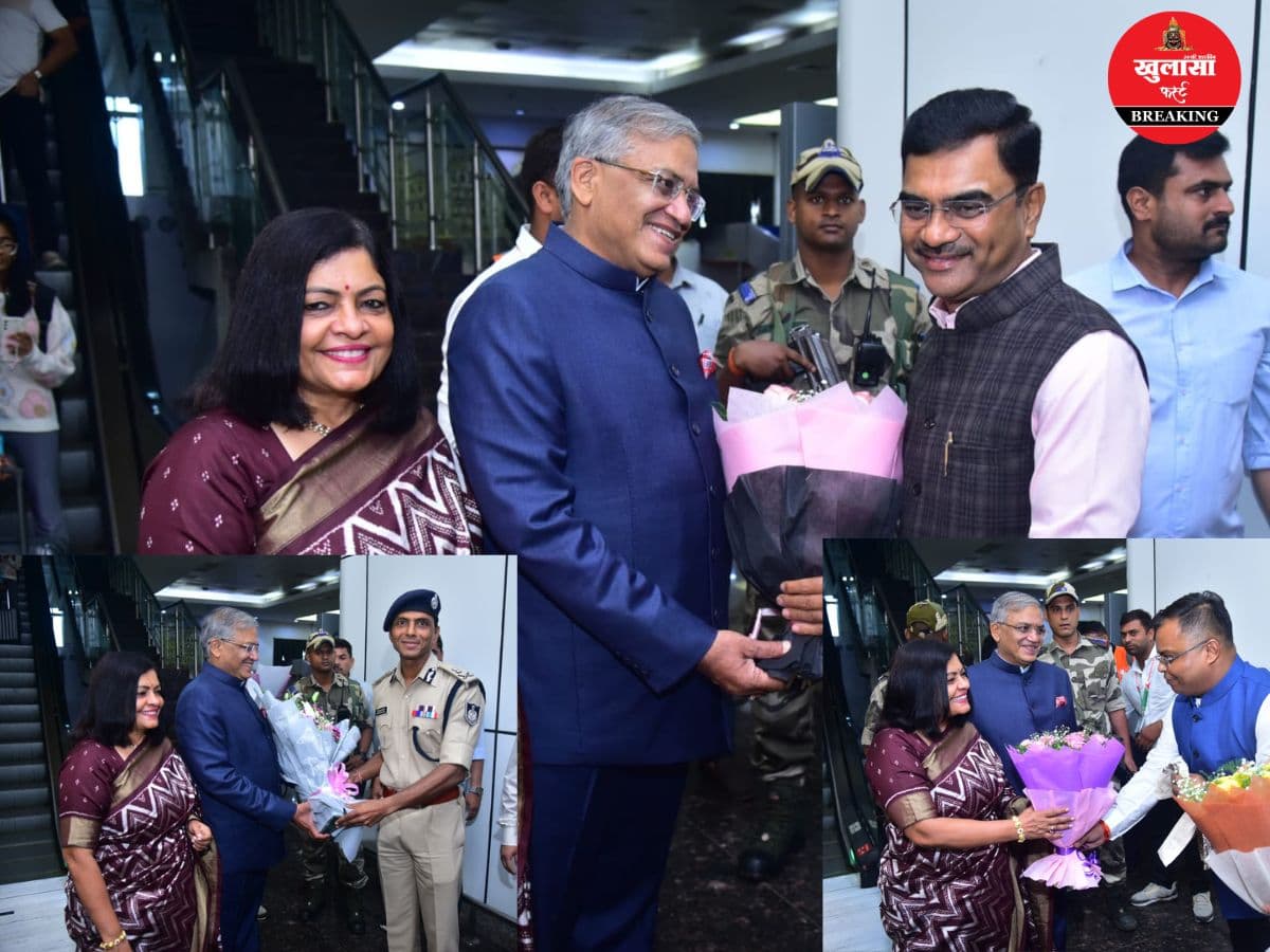 शहर पहुंचे मुख्य निर्वाचन आयुक्त
