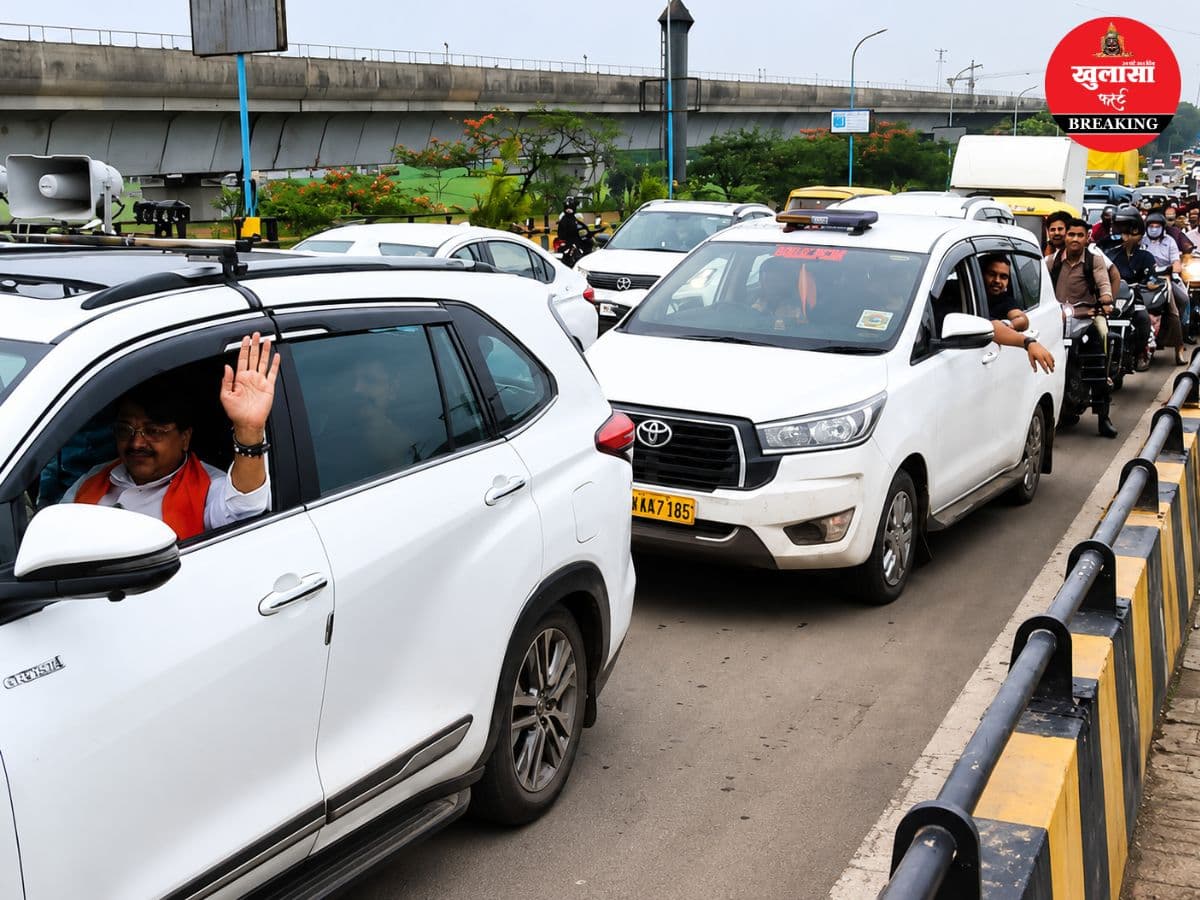 मंत्री भी नहीं बच सके ट्रैफिक जाम से