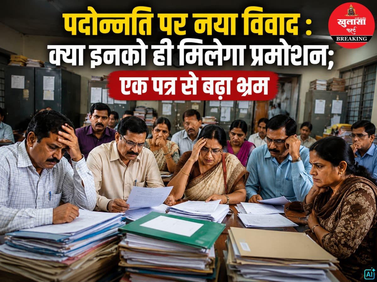 पदोन्नति पर नया विवाद