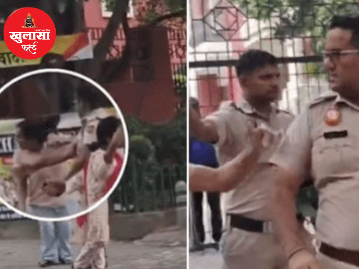 महिला को थप्पड़ मारने वाला डीसीपी जांच के घेरे में