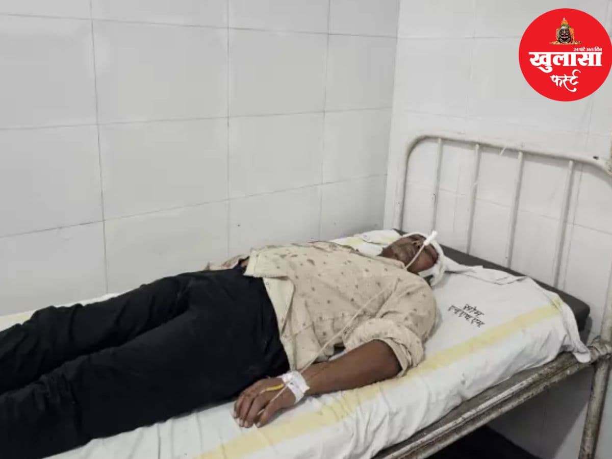खाना लेने लाइन में खड़े मजदूर पर जानलेवा हमला
