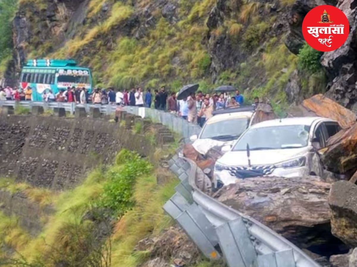 अमरनाथ यात्रा के बीच जम्मू-श्रीनगर हाईवे पर आफत