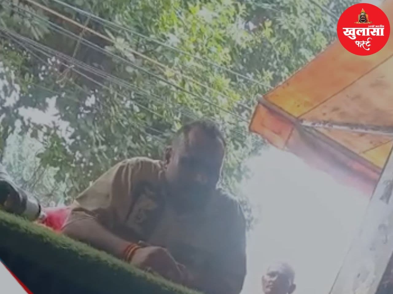 नशे में धुत सिपाही पर शराब दुकान में हंगामा करने का आरोप