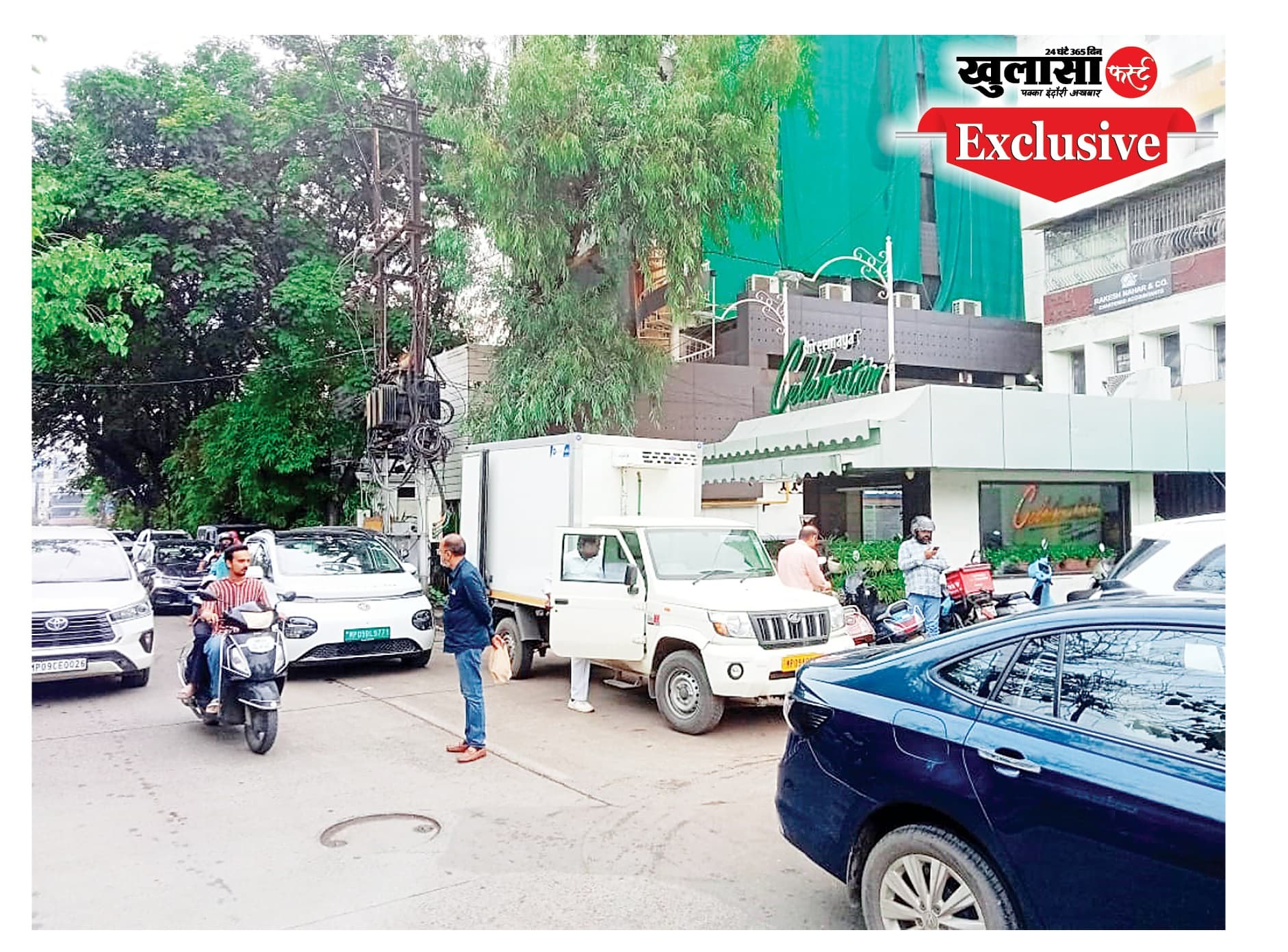 अतिक्रमण का अड्डा बनी गोकुलदास अस्पताल रोड