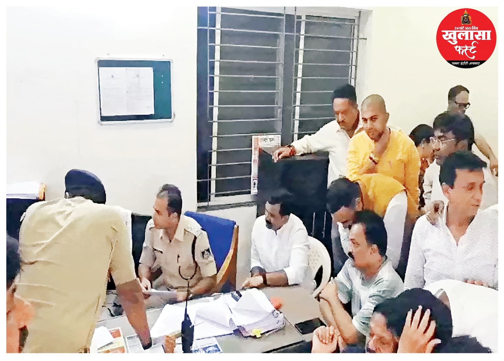 छह माह पुराने मामले में कांग्रेस अध्यक्ष से सात घंटे पूछताछ
