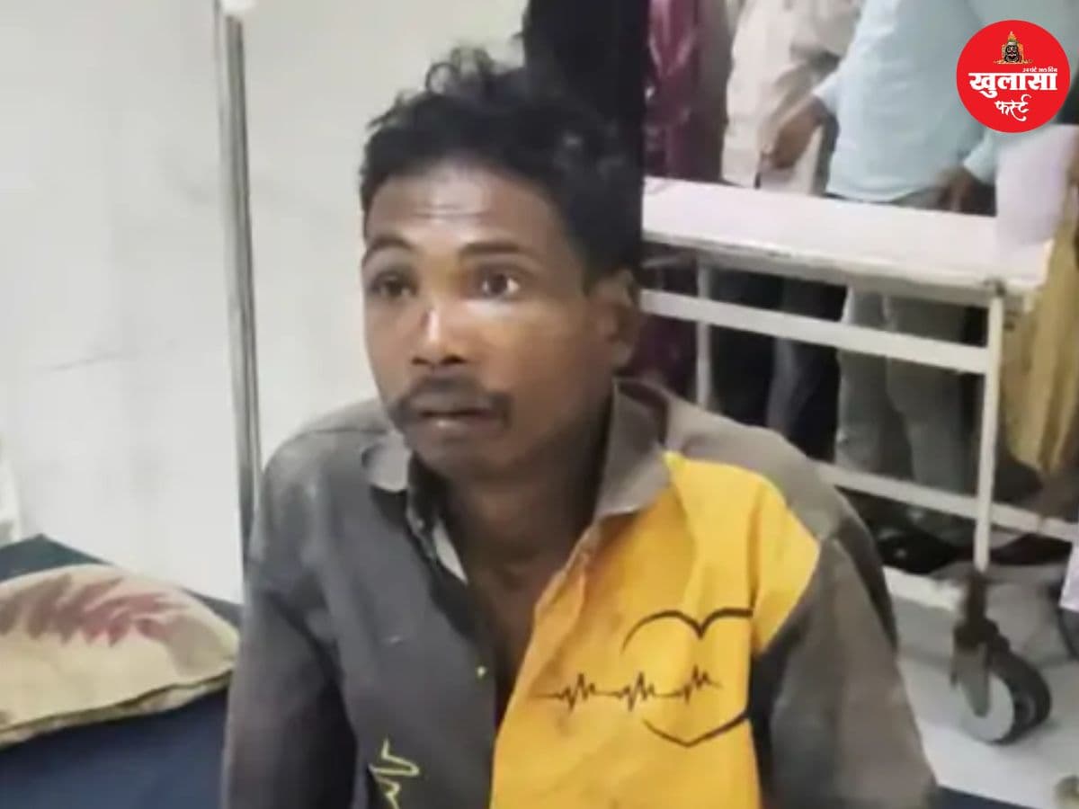 कच्चा मकान तोड़ते समय ढही दीवार