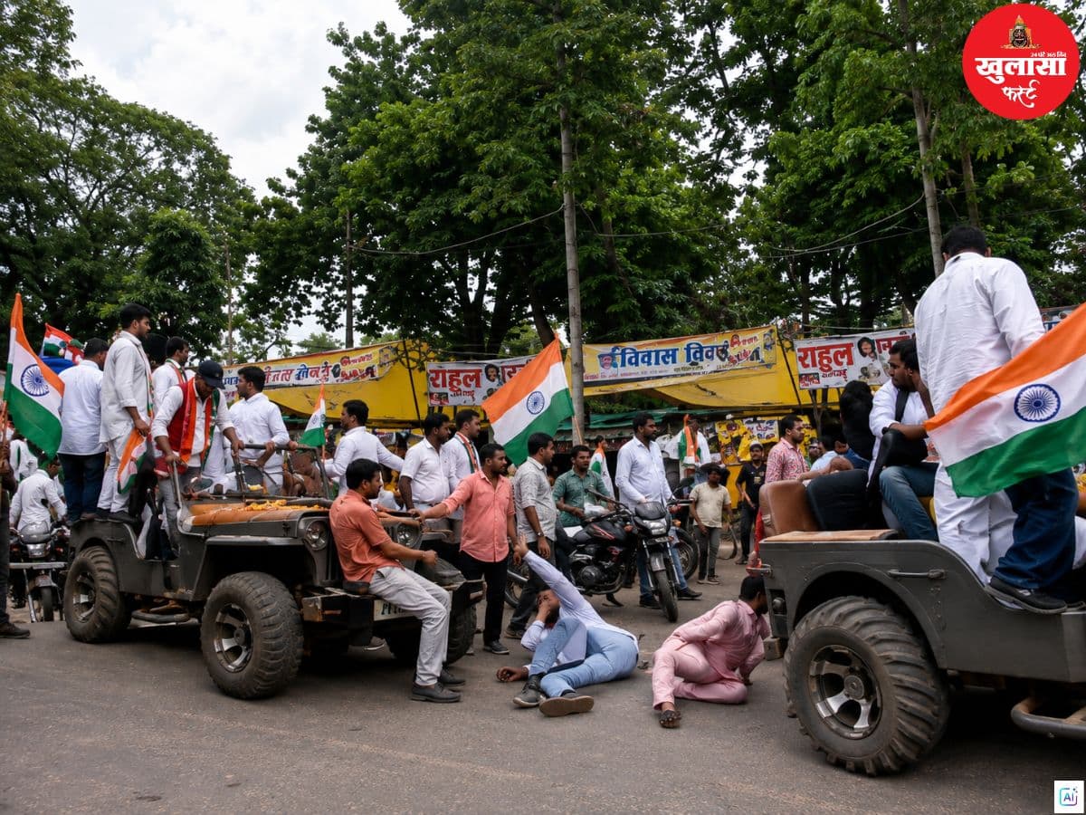 तिरंगा यात्रा में बड़ा हादसा टला