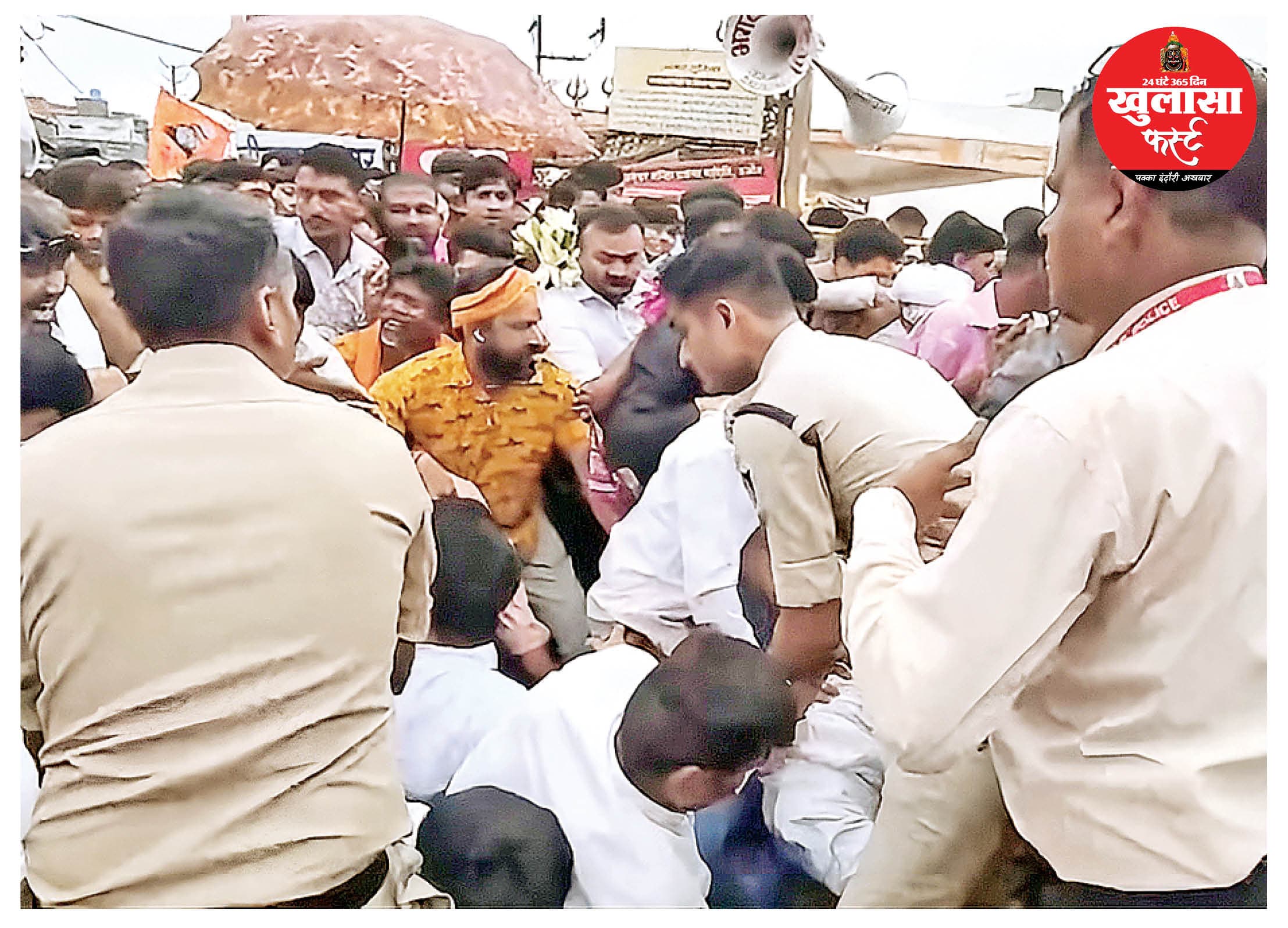प्रशासन ने भगदड़ को बताया भ्रामक खबर
