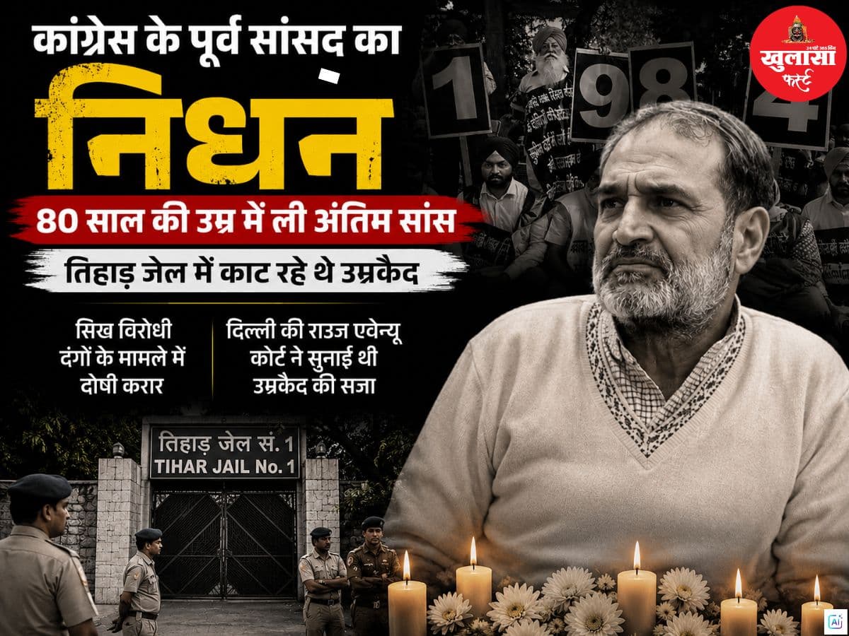 कांग्रेस के पूर्व सांसद का निधन