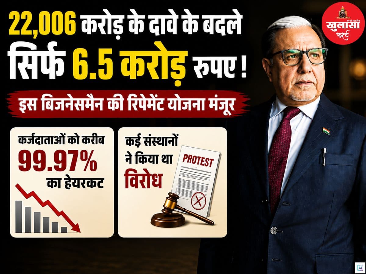 हजारों करोड़ के दावे के बदले सिर्फ 6.5 करोड़ रुपए!