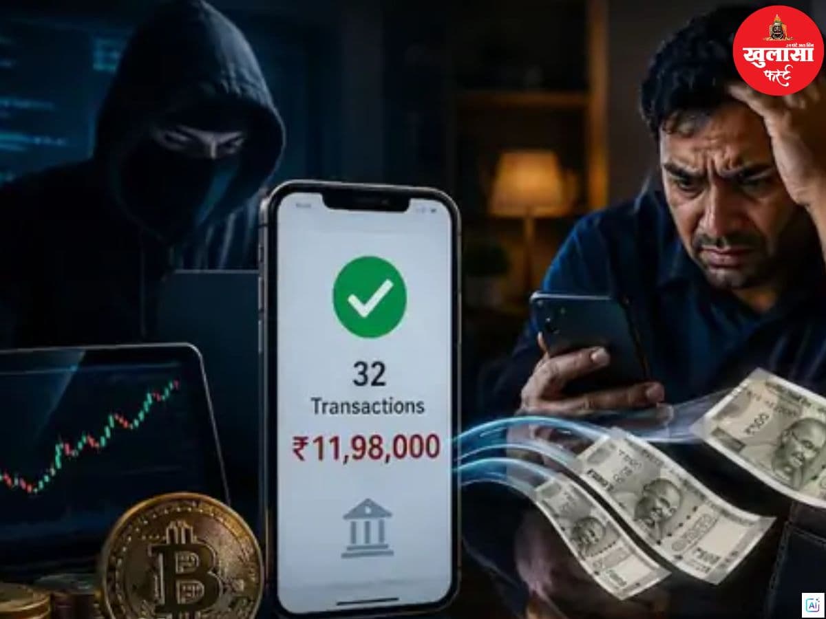 क्रिप्टो में मोटे मुनाफे का झांसा देकर ठगी