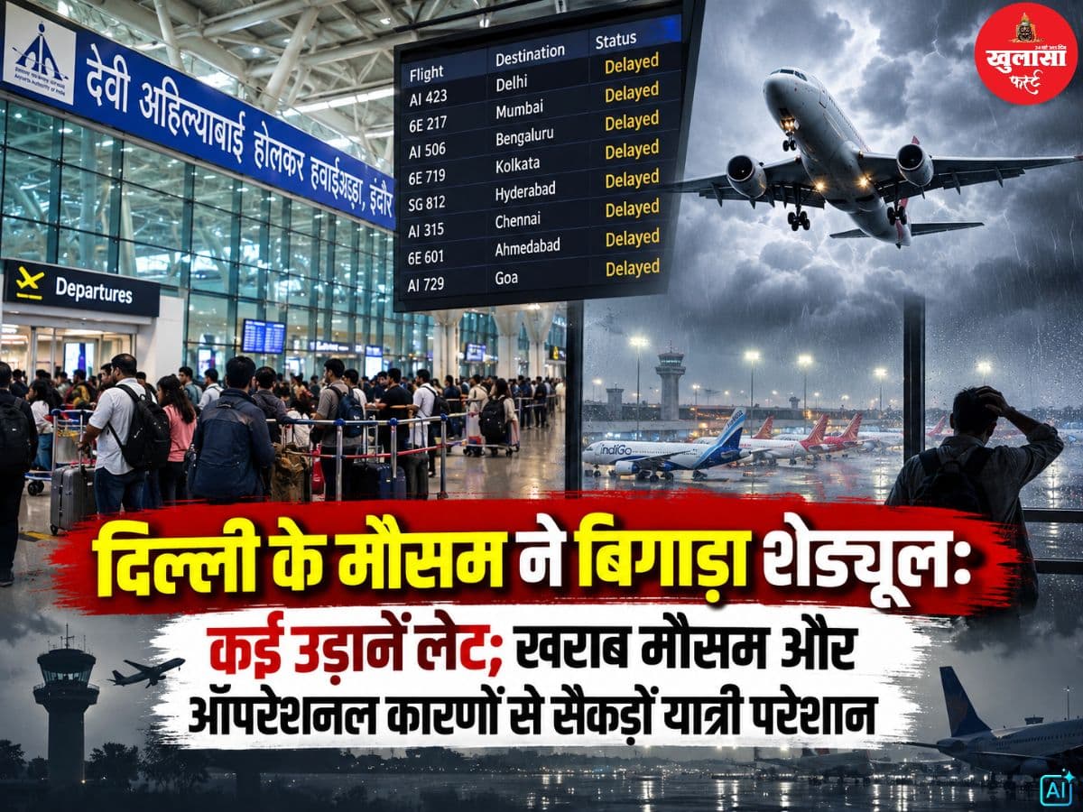 मौसम ने बिगाड़ा शेड्यूल
