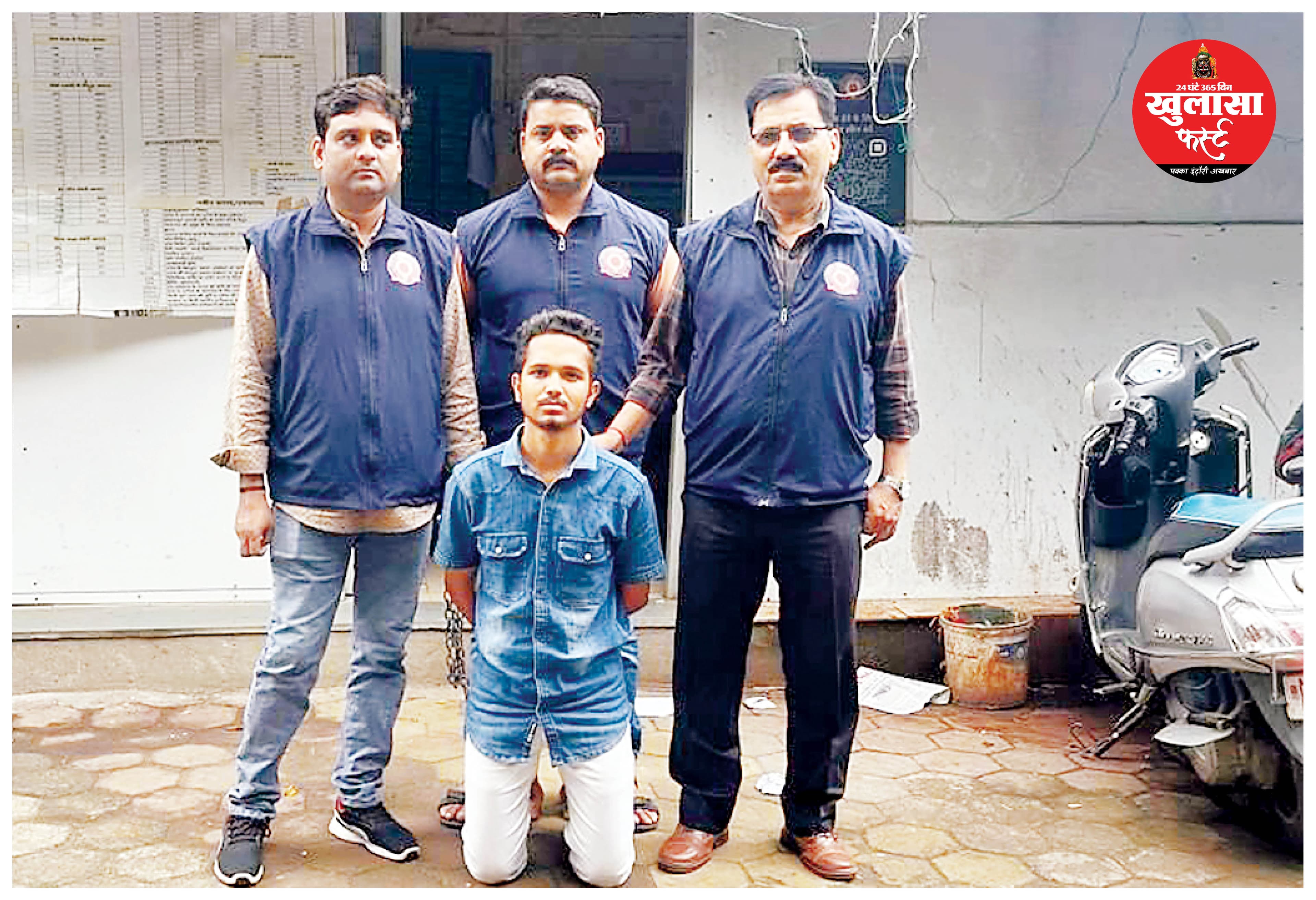 म्यूल अकाउंट से साइबर ठगी करने वाला गिरफ्तार