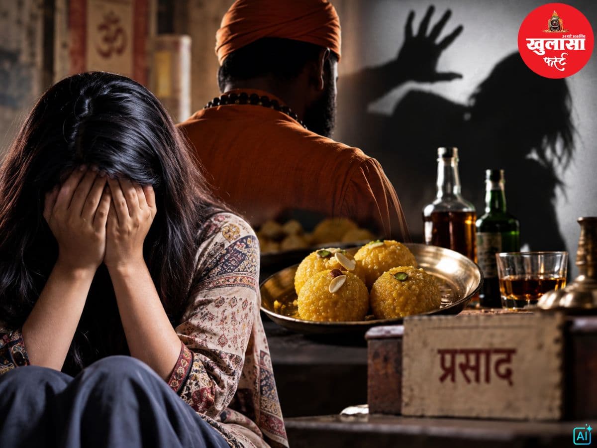 पति की शराब छुड़ाने का झांसा देकर महिला से दुष्कर्म