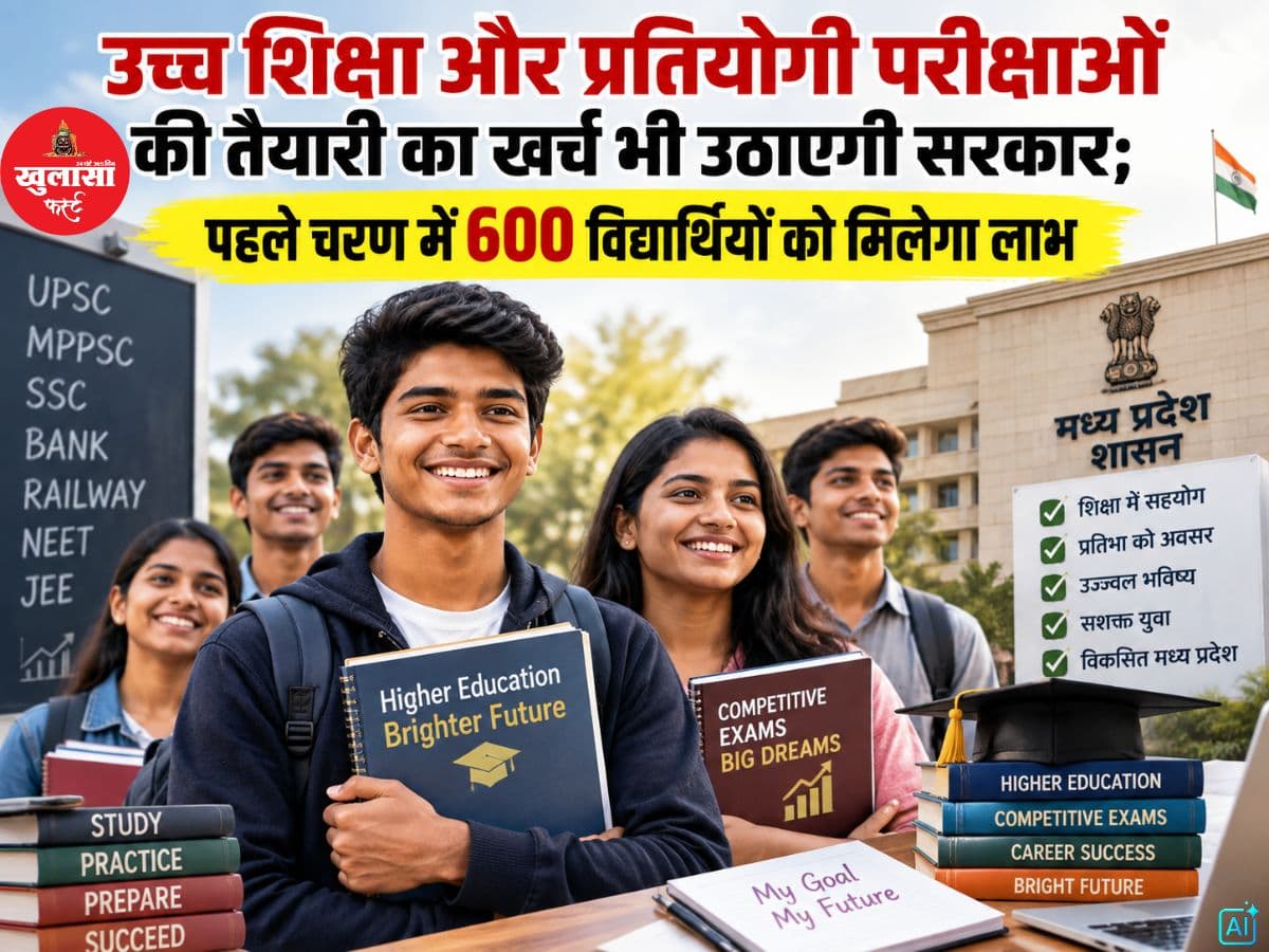 उच्च शिक्षा और प्रतियोगी परीक्षाओं की तैयारी का खर्च भी उठाएगी सरकार