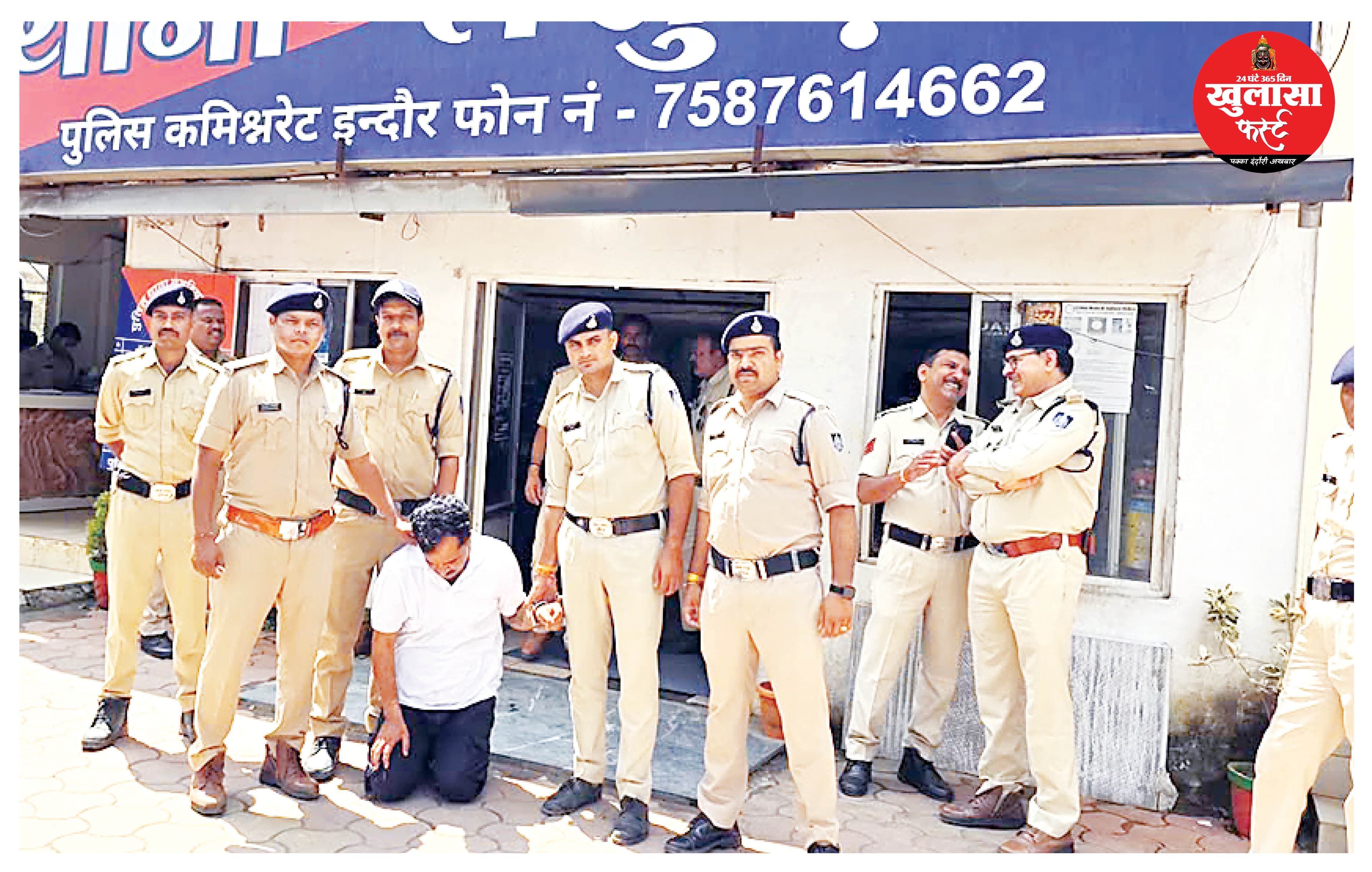 अपराधी जा पहुंचा हत्या के आरोपी की पैरवी करने
