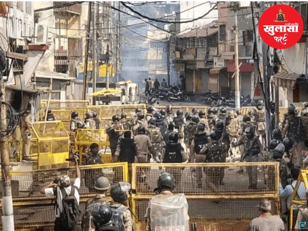 देखिए वीडियो :  शाही मस्जिद विवाद में दोबारा पथराव